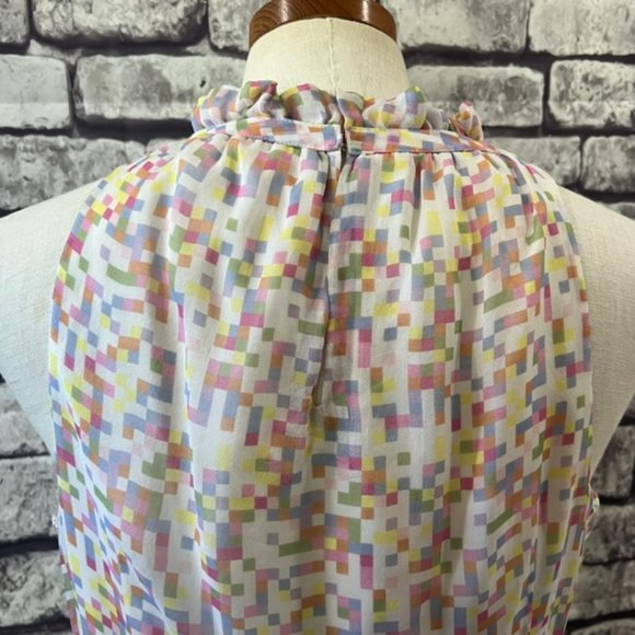 Abaete Sleeveless Blouse Size Large - Picture 7 of 9